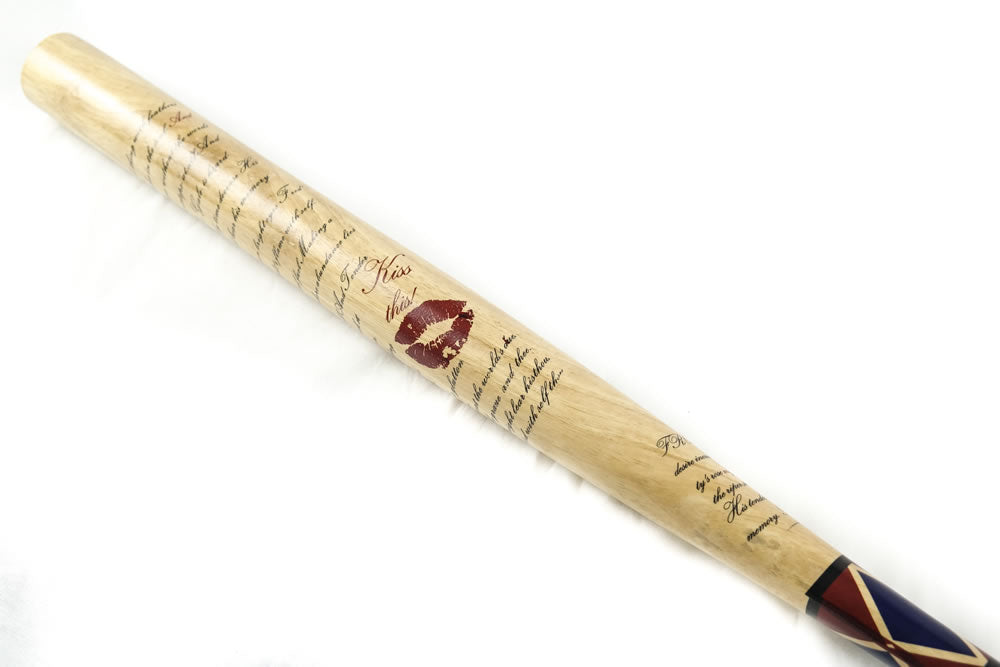 Harley Quinn - Good Night Baseball Bat Baseball Bat - Tophatter Daily Deals