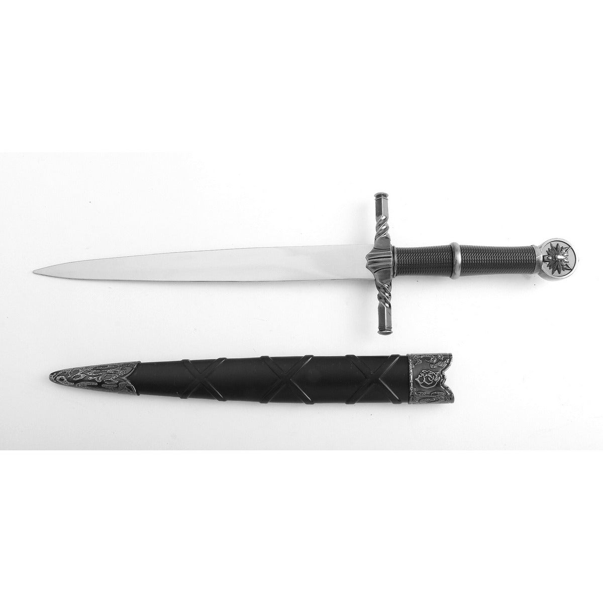 The Witcher III Steel Sword (Wolf Pommel) - 40cm Collectable Sword - Tophatter Daily Deals