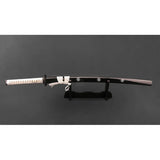 Deluxe "Munraito" Hand Forged Katana In Clay Tempered 1060 HCS Katana - Tophatter Daily Deals
