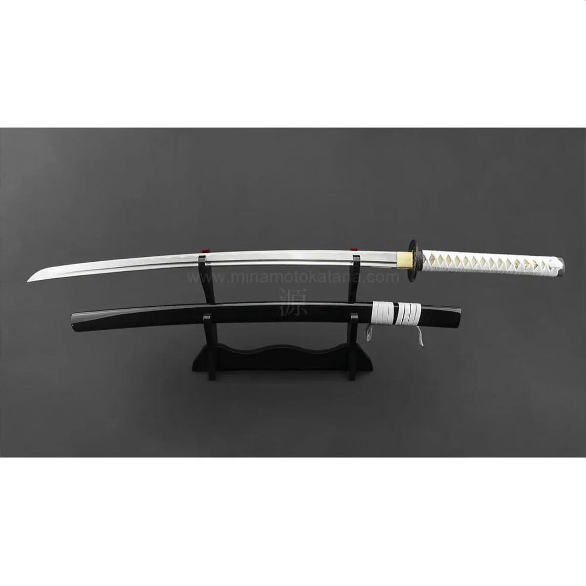 Deluxe "Munraito" Hand Forged Katana In Clay Tempered 1060 HCS Katana - Tophatter Daily Deals