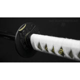 Deluxe "Munraito" Hand Forged Katana In Clay Tempered 1060 HCS Katana - Tophatter Daily Deals