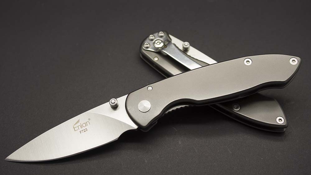 Enlan F723 Frame Lock Folding Knife Folding Knife - Tophatter Daily Deals