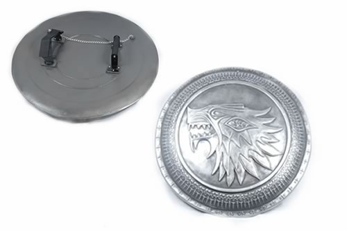 Games Of Thrones - Stark Direwolf Infantry Shield (Cosplay Safe Fibreglass) Shield - Tophatter Daily Deals