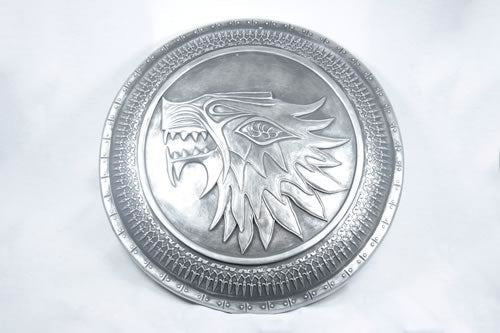 Games Of Thrones - Stark Direwolf Infantry Shield (Cosplay Safe Fibreglass) Shield - Tophatter Daily Deals