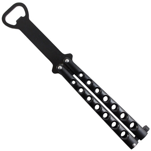Balisong Trainer - Bottle Opener (Black) Bottle Opener - Tophatter Daily Deals