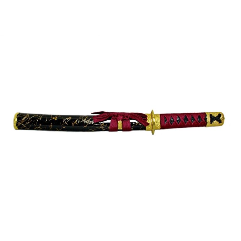 Marble Effect Decorative Tanto with Stand Tanto Sword - Tophatter Daily Deals
