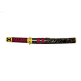 Marble Effect Decorative Tanto with Stand Tanto Sword - Tophatter Daily Deals