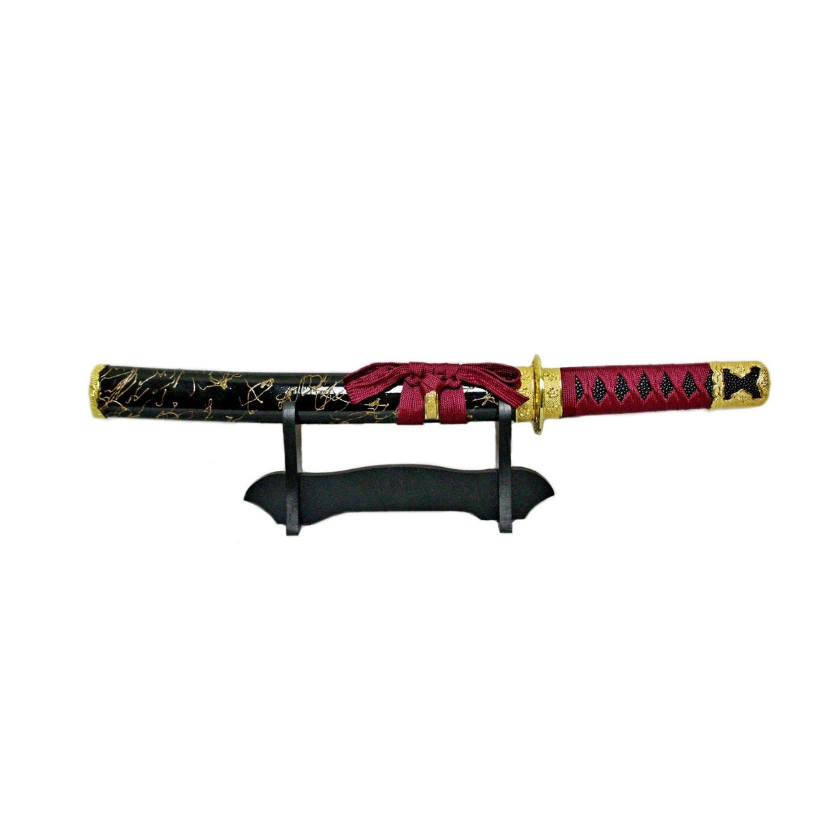 Marble Effect Decorative Tanto with Stand Tanto Sword - Tophatter Daily Deals