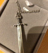Enchanted Sword Pendant (Glow In The Dark) Necklace - Tophatter Daily Deals