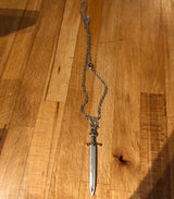Enchanted Sword Pendant (Glow In The Dark) Necklace - Tophatter Daily Deals