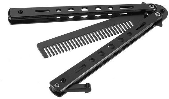Balisong Trainer - Comb (Black) Other Collectibles - Tophatter Daily Deals