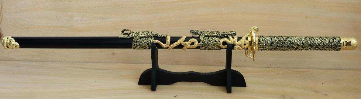 Coiling Dragon Display (Straight) Katana Katana - Tophatter Daily Deals