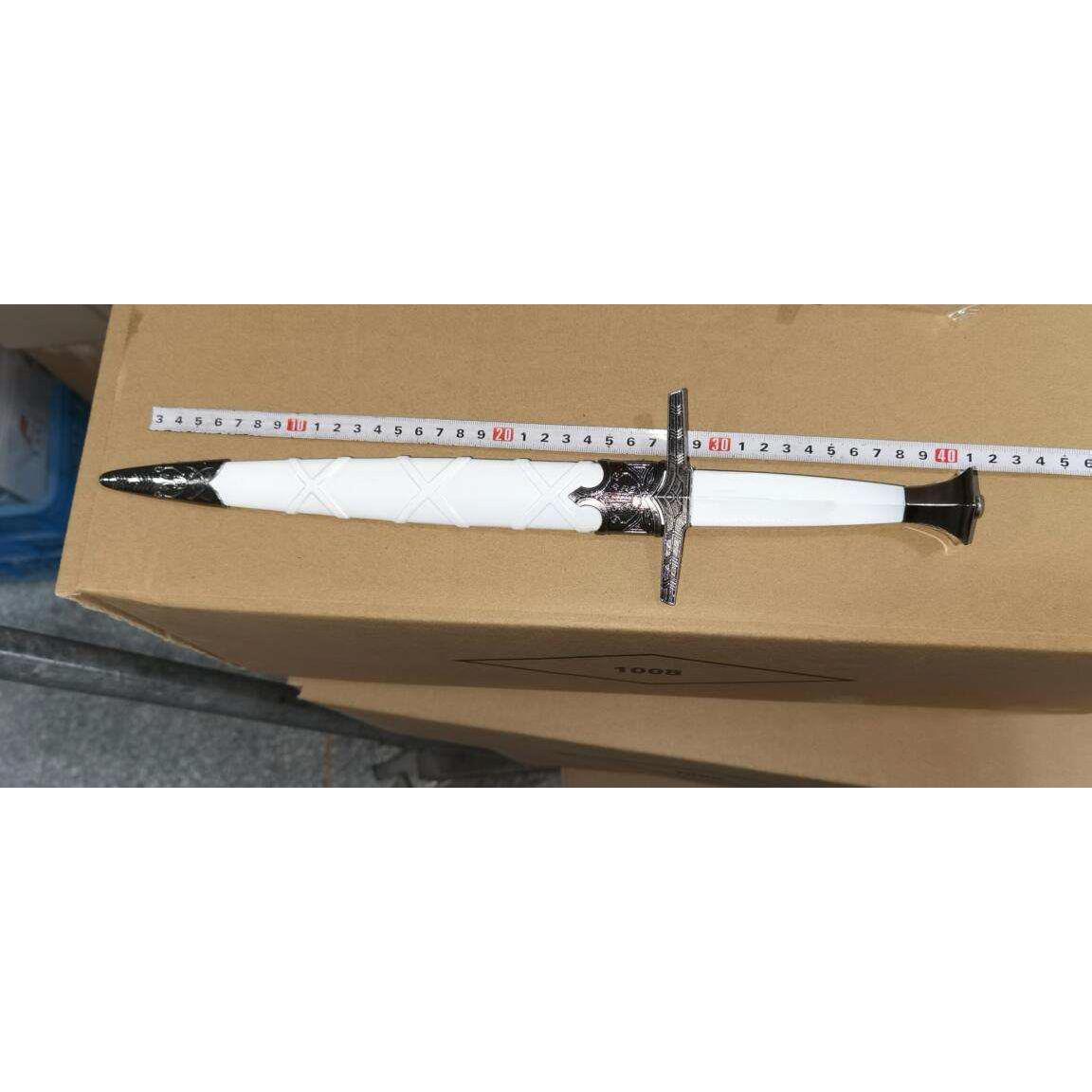 The Witcher TV Show Silver Sword - 15" Collectable (White) Sword - Tophatter Daily Deals