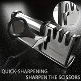 Professional 4-Stage Knife Sharpener Tool Kitchen Tools & Gadgets - Tophatter Daily Deals