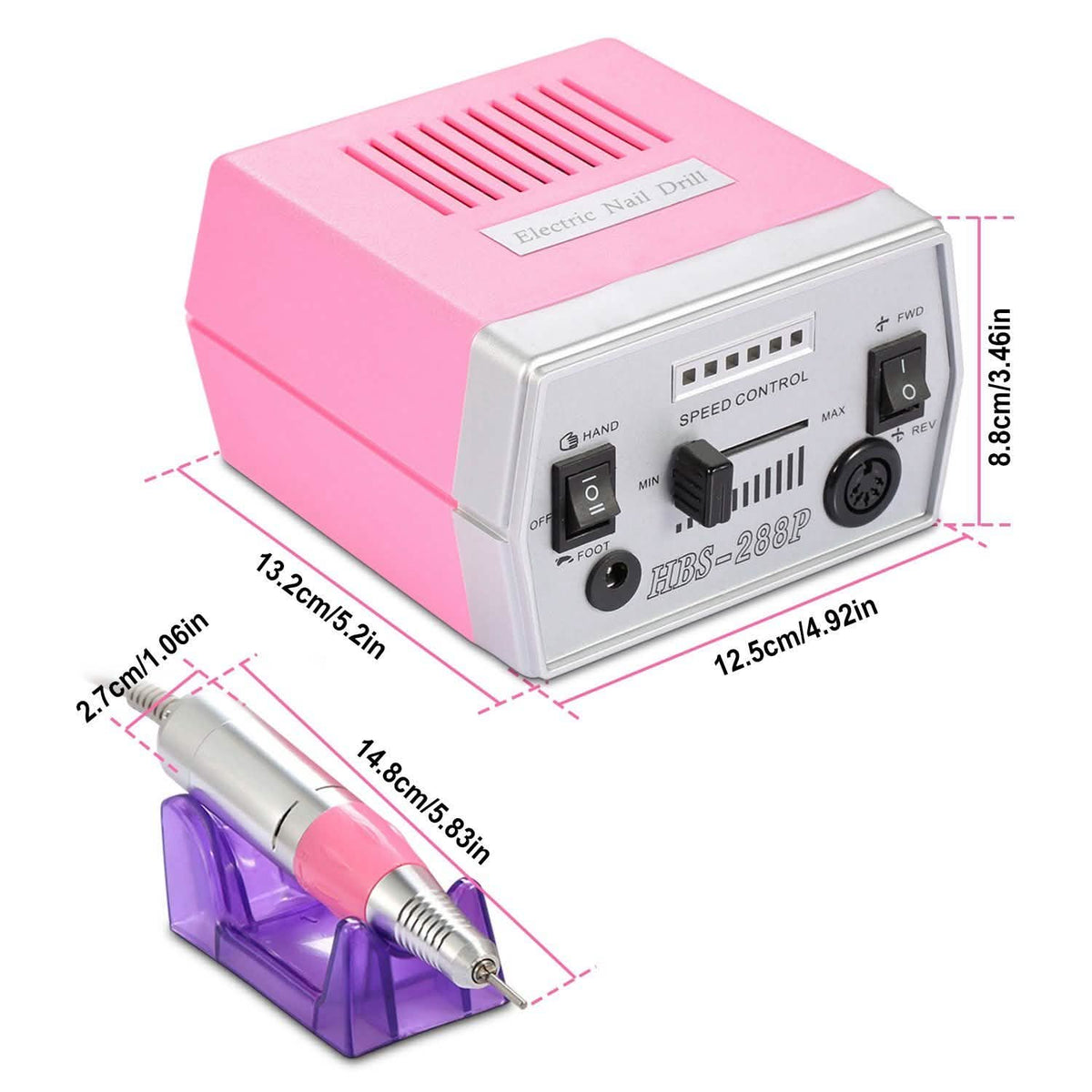 Professional Acrylic Nail Drill Machine Beauty & Personal Care - Tophatter Daily Deals