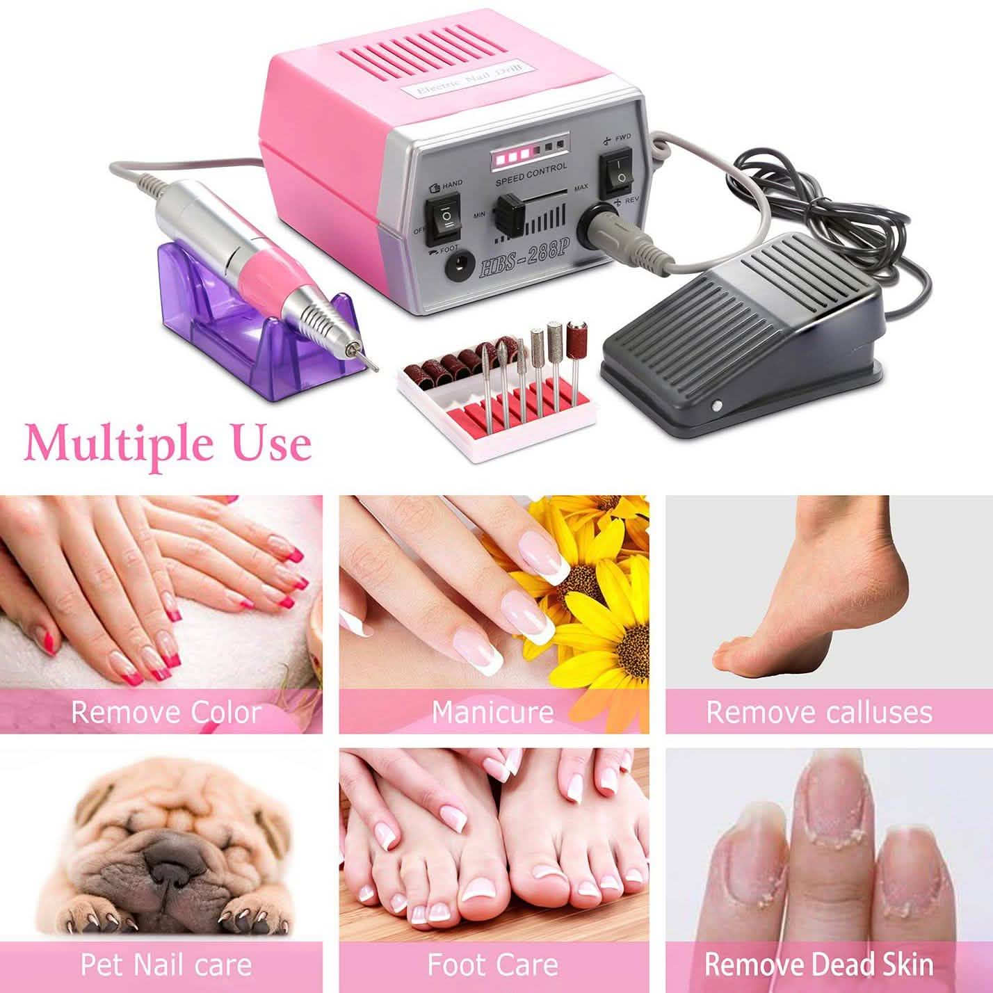 Professional Acrylic Nail Drill Machine Beauty & Personal Care - Tophatter Daily Deals