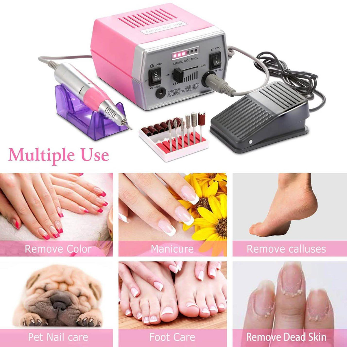 Professional Acrylic Nail Drill Machine Beauty & Personal Care - Tophatter Daily Deals