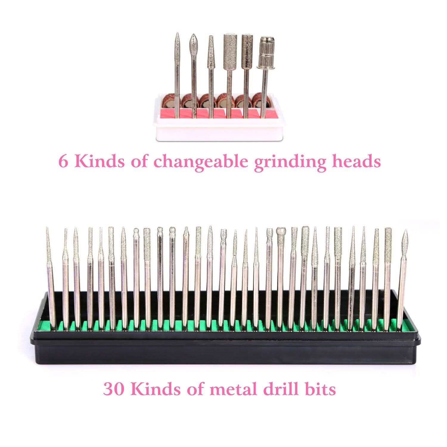 Professional Acrylic Nail Drill Machine Beauty & Personal Care - Tophatter Daily Deals