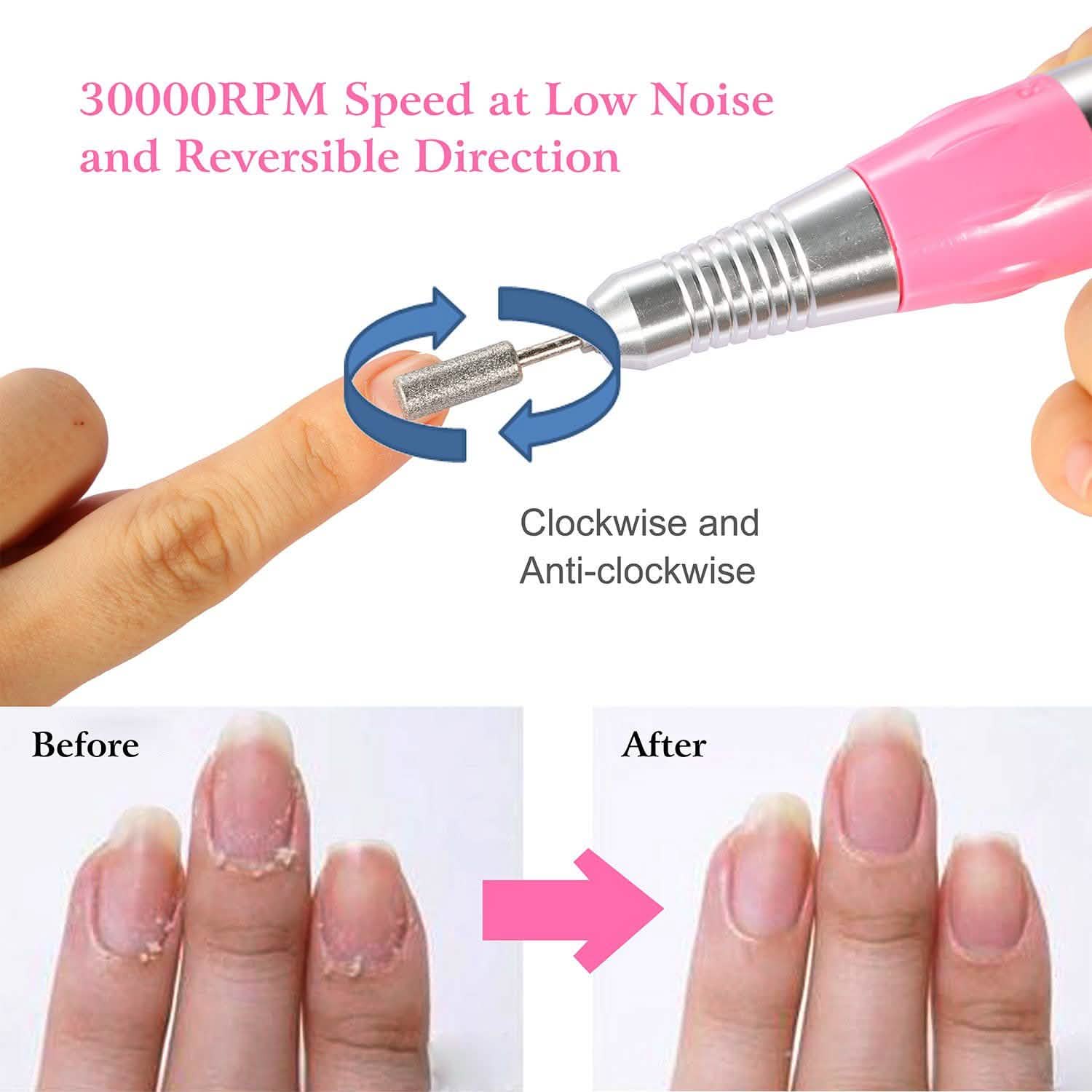 Professional Acrylic Nail Drill Machine Beauty & Personal Care - Tophatter Daily Deals