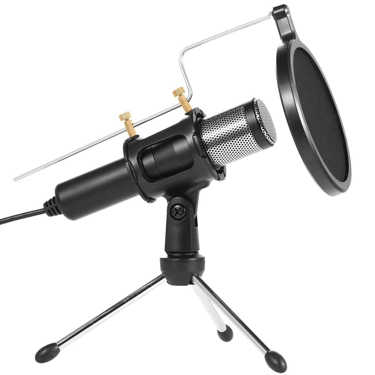 Professional Condenser Studio Recording Microphone Audio Accessories - Tophatter Daily Deals