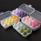 Professional Cosmetic Puff Blending Makeup Sponge 8-Piece Beauty & Personal Care - Tophatter Daily Deals