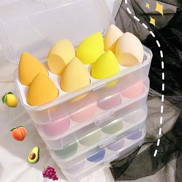 Professional Cosmetic Puff Blending Makeup Sponge Beauty & Personal Care - Tophatter Daily Deals