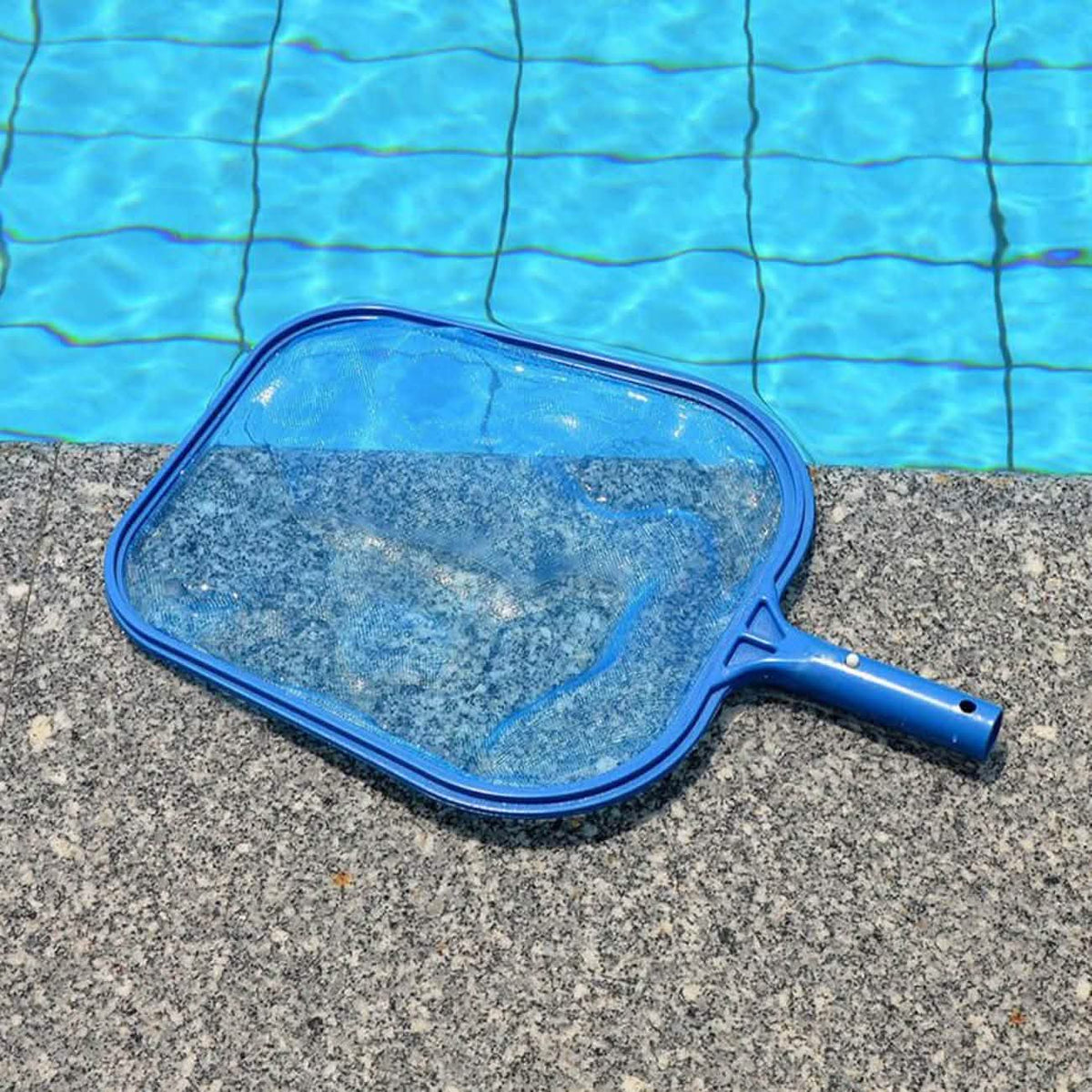 Professional Heavy Duty Pool Leaf Rake Fine Mesh Frame Net Outdoor Recreation - Tophatter Daily Deals