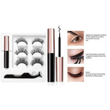 Professional Long Lasting Magnetic Eyeliner And Eyelash Kit Beauty & Personal Care - Tophatter Daily Deals