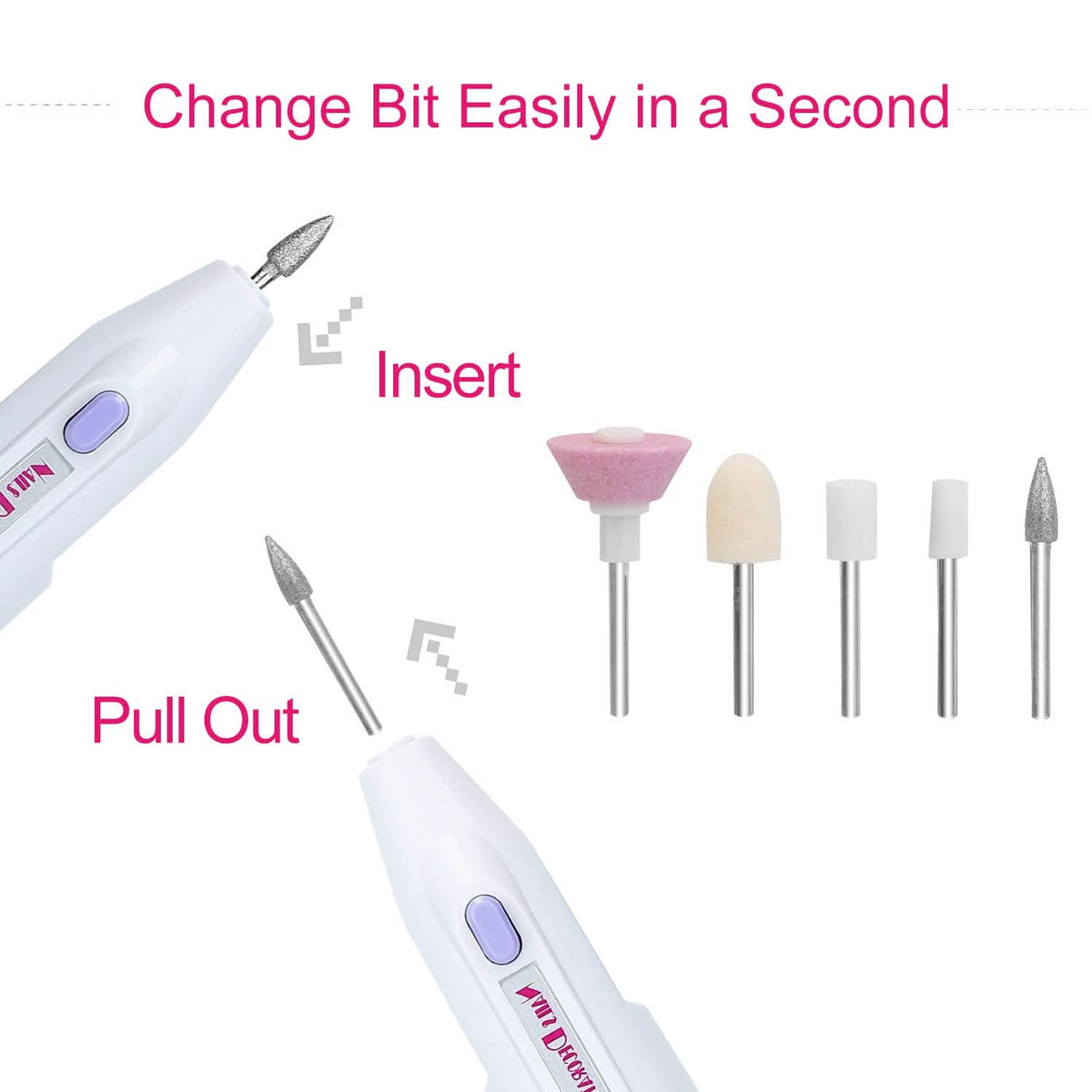 Professional Nail Drill File Manicure Pedicure Set Beauty & Personal Care - Tophatter Daily Deals