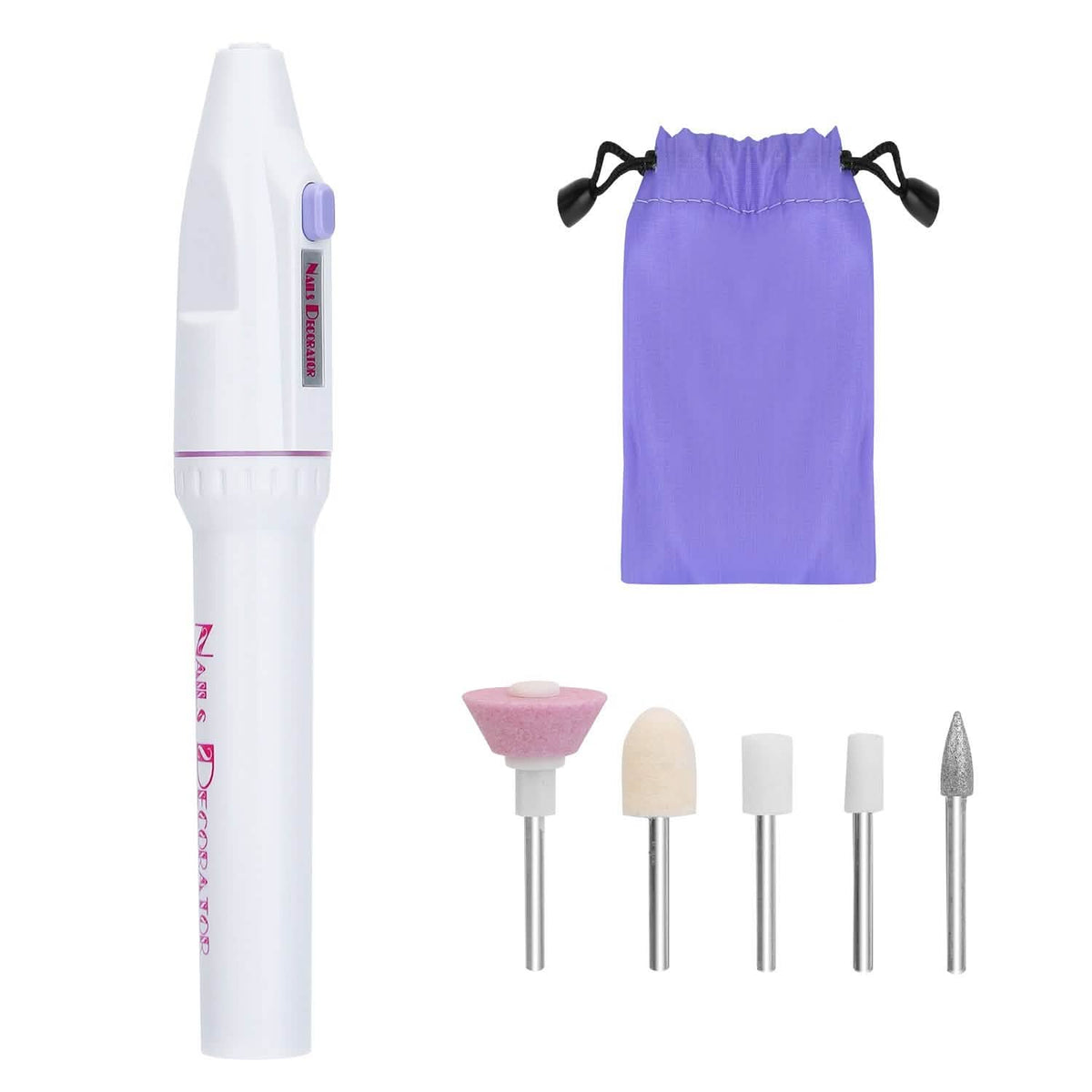 Professional Nail Drill File Manicure Pedicure Set Beauty & Personal Care - Tophatter Daily Deals