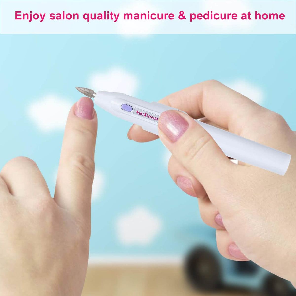 Professional Nail Drill File Manicure Pedicure Set Beauty & Personal Care - Tophatter Daily Deals
