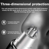Professional Nose and Ear Hair Trimmer Men's Grooming - Tophatter Daily Deals