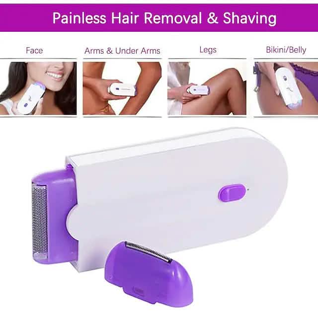 Professional Painless Hair Removal Kit Laser Touch Epilator Beauty & Personal Care - Tophatter Daily Deals