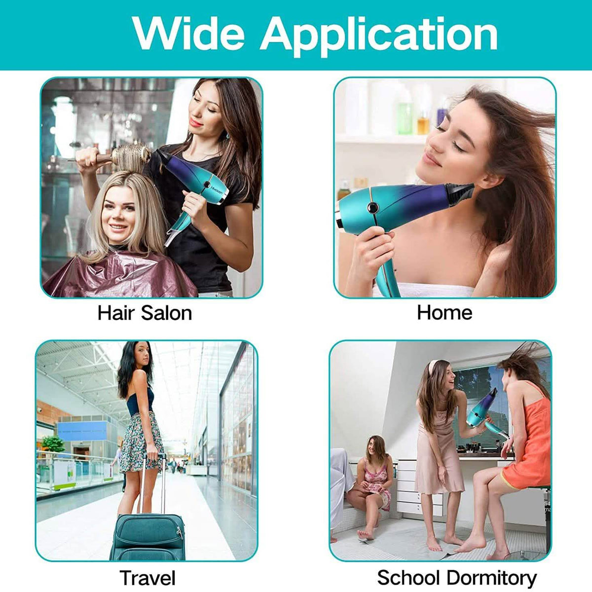 Professional Salon Hair Dryer 2300W Beauty & Personal Care - Tophatter Daily Deals