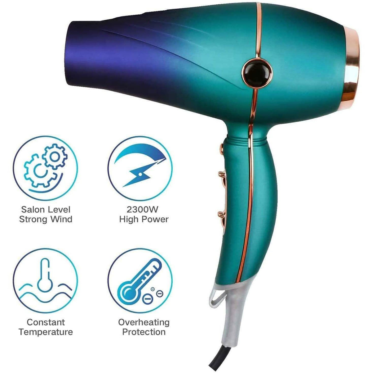 Professional Salon Hair Dryer 2300W Beauty & Personal Care - Tophatter Daily Deals