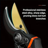 Professional Titanium Bypass Pruning Shears Garden & Patio - Tophatter Daily Deals