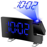 Projection Alarm Clock with Radio Household Appliances - Tophatter Daily Deals