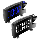 Projection Alarm Clock with Radio Household Appliances - Tophatter Daily Deals