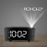 Projection Alarm Clock with Radio Household Appliances - Tophatter Daily Deals