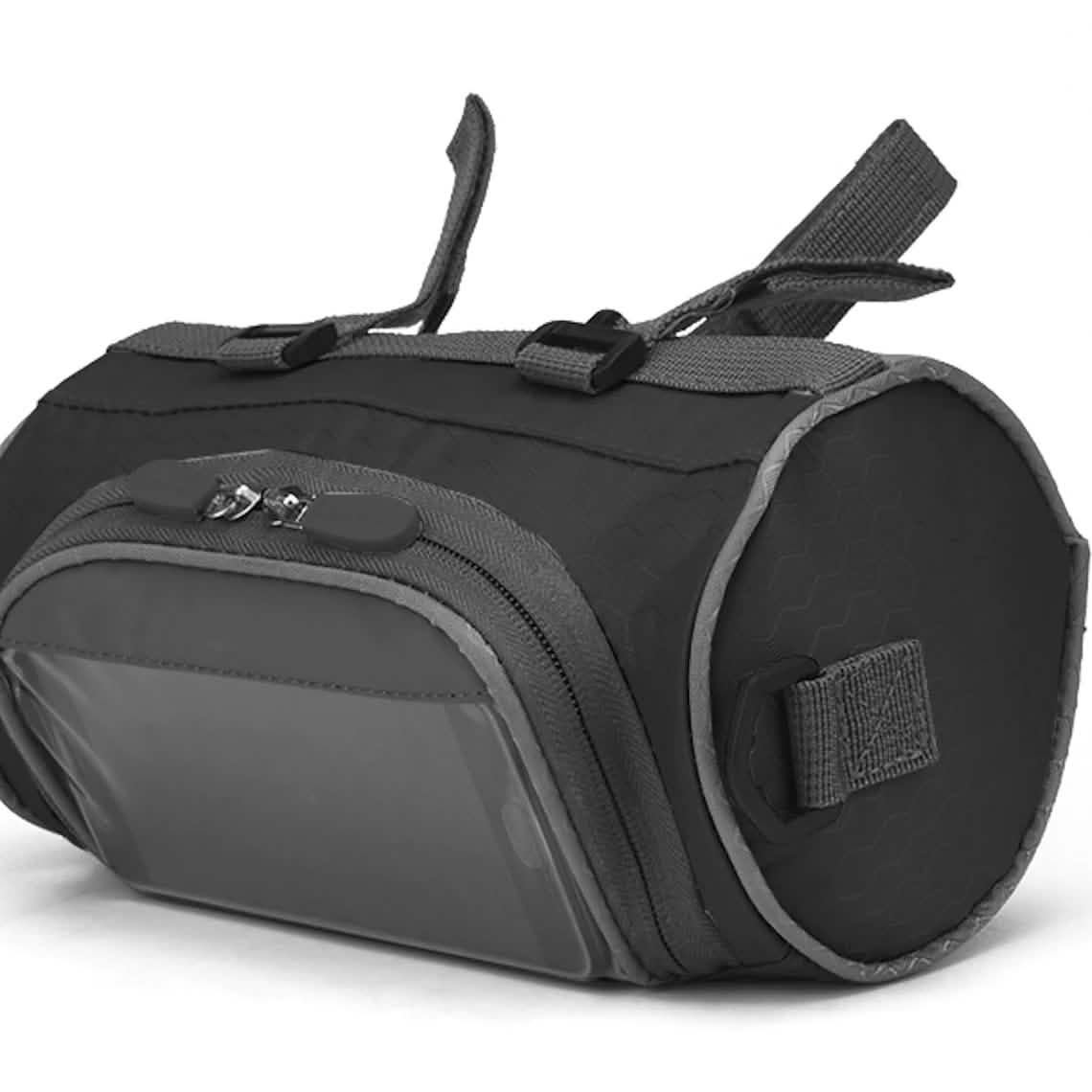 PROMEND Bike Handlebar Bag Black Outdoor Recreation - Tophatter Daily Deals