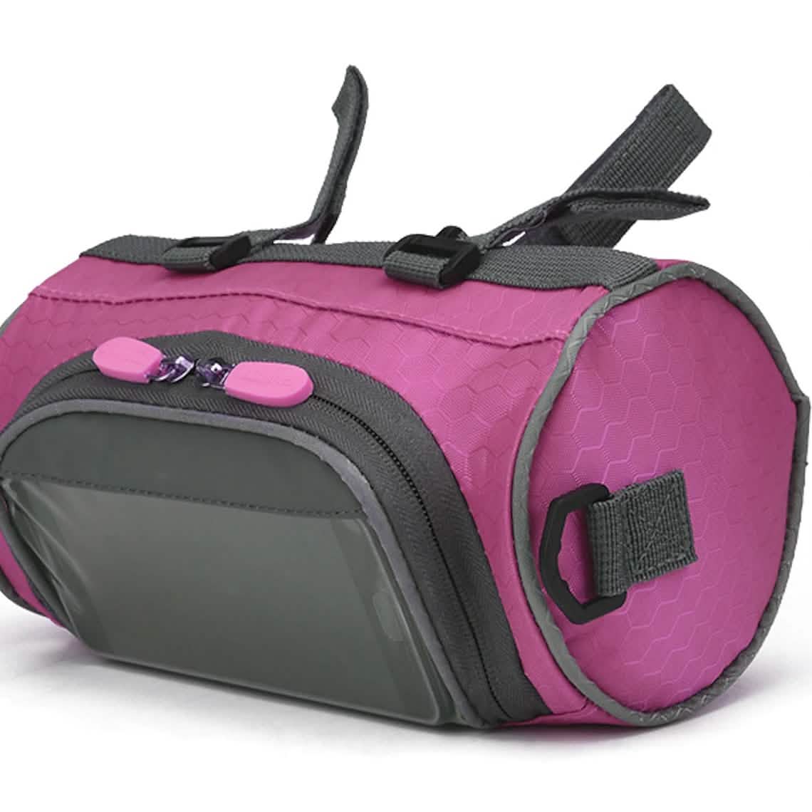 PROMEND Bike Handlebar Bag Pink Outdoor Recreation - Tophatter Daily Deals