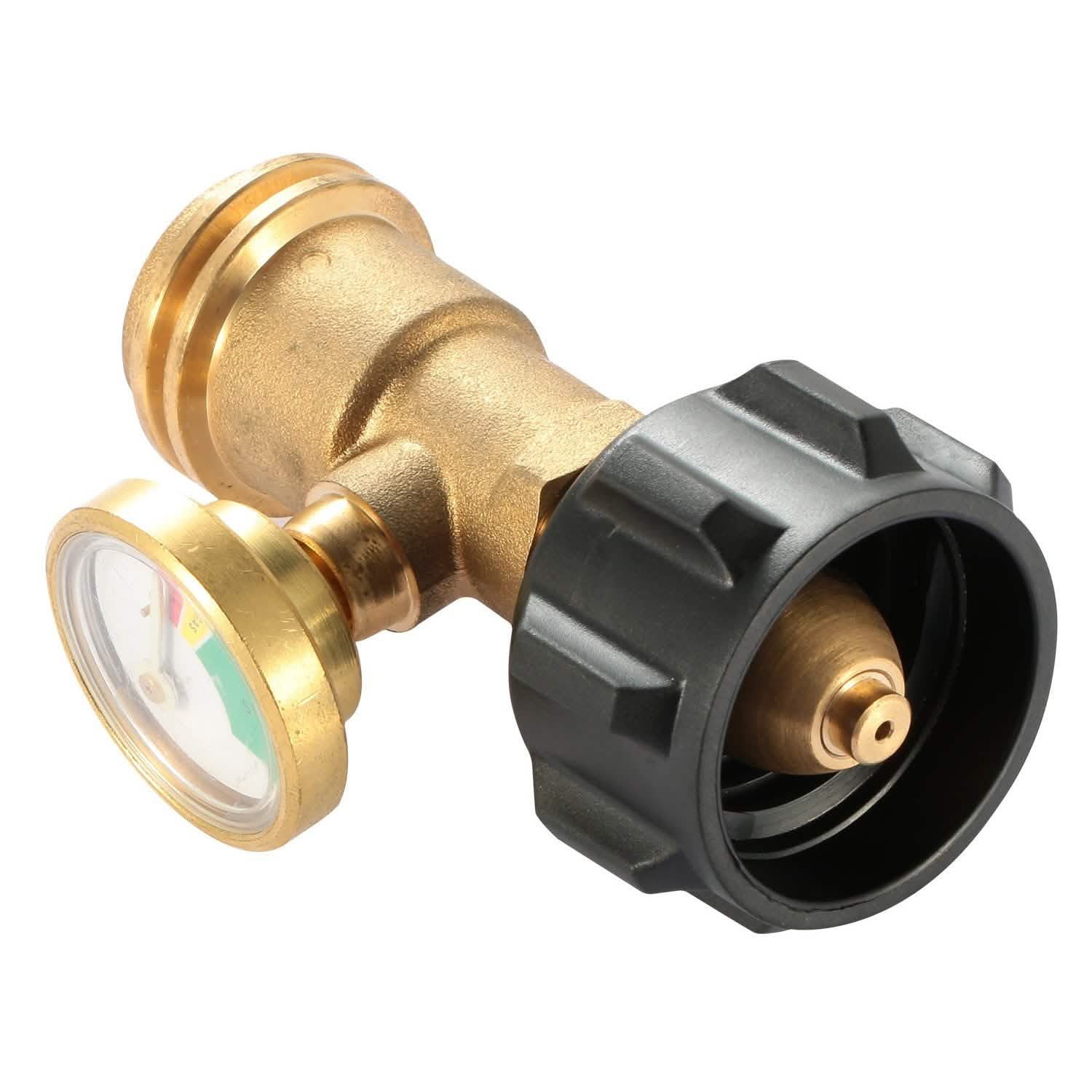 Propane Tank Refill Adapter Gas Level Indicator Meter Garden & Patio - Tophatter Daily Deals