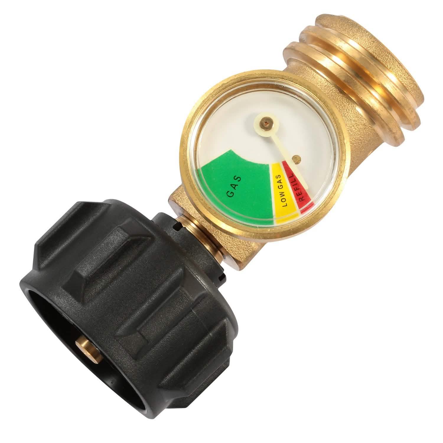 Refilling Meter Propane Tank Refill Adapter Gas Level Indicator Meter – Tophatter's Inc.