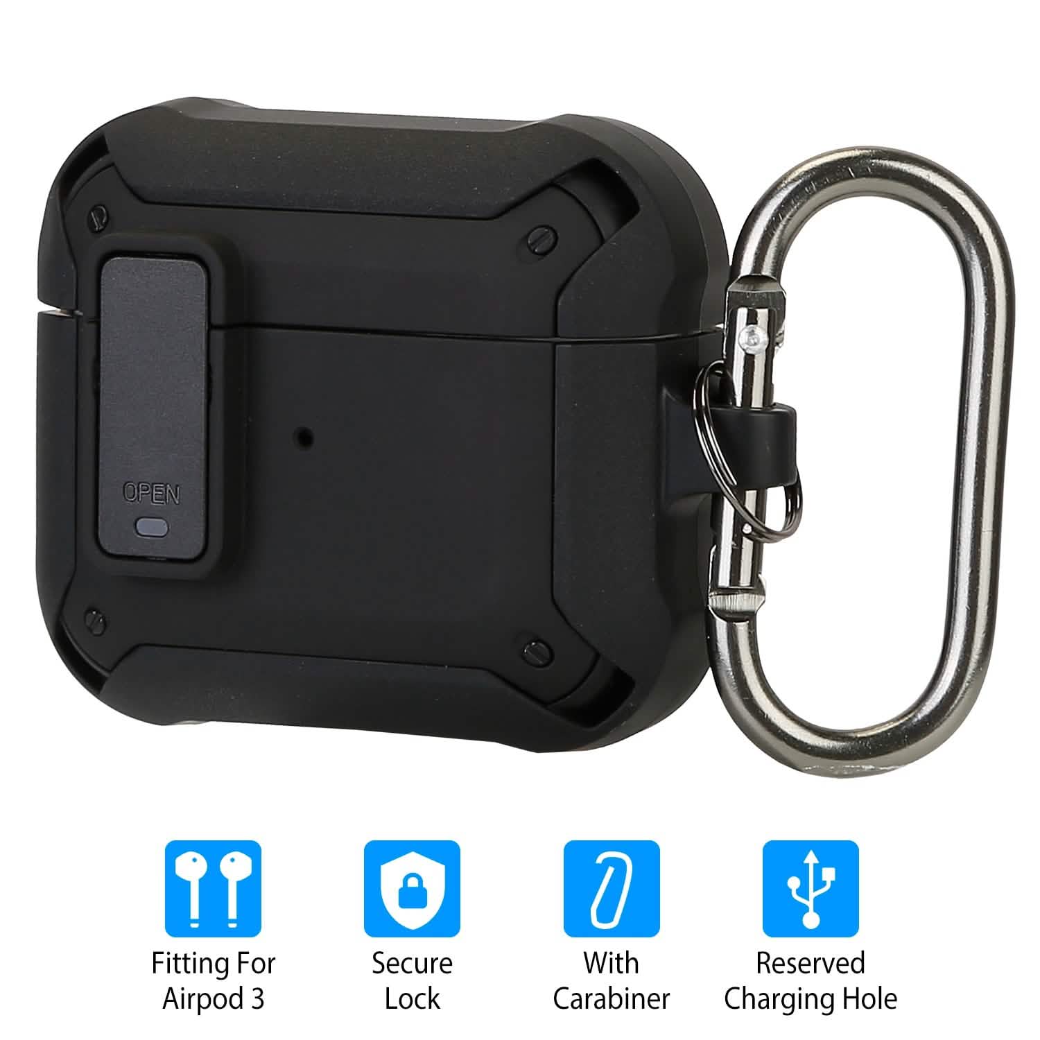 Protective Case Cover Fit for AirPods Audio Accessories - Tophatter Daily Deals