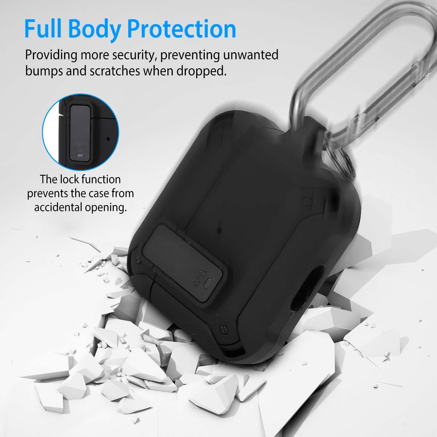 Protective Case Cover Fit for AirPods Audio Accessories - Tophatter Daily Deals