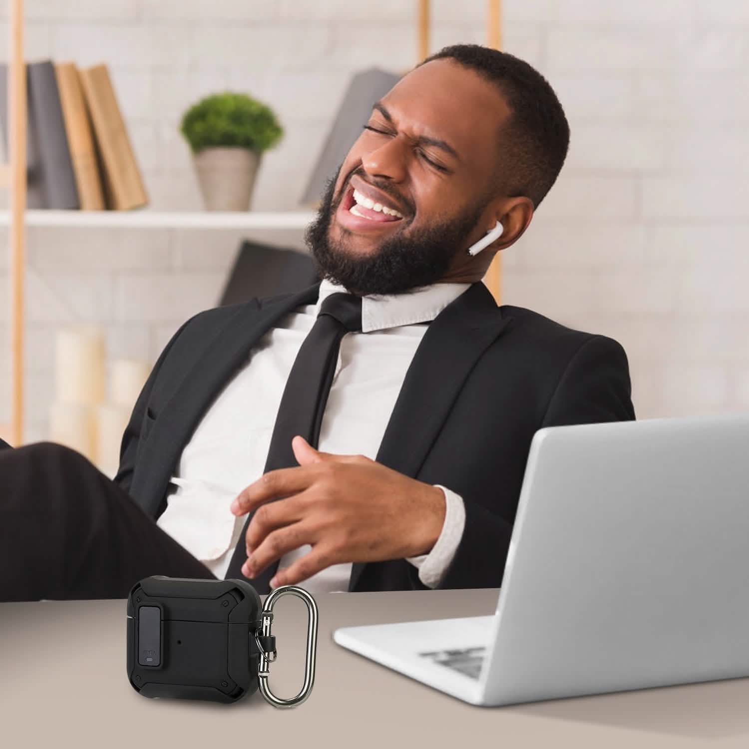 Protective Case Cover Fit for AirPods Audio Accessories - Tophatter Daily Deals