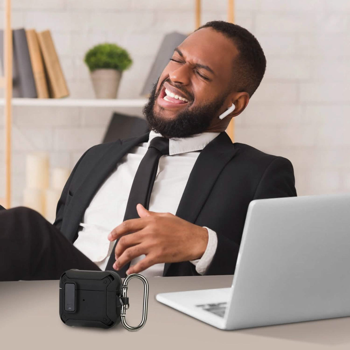 Protective Case Cover Fit for AirPods Audio Accessories - Tophatter Daily Deals