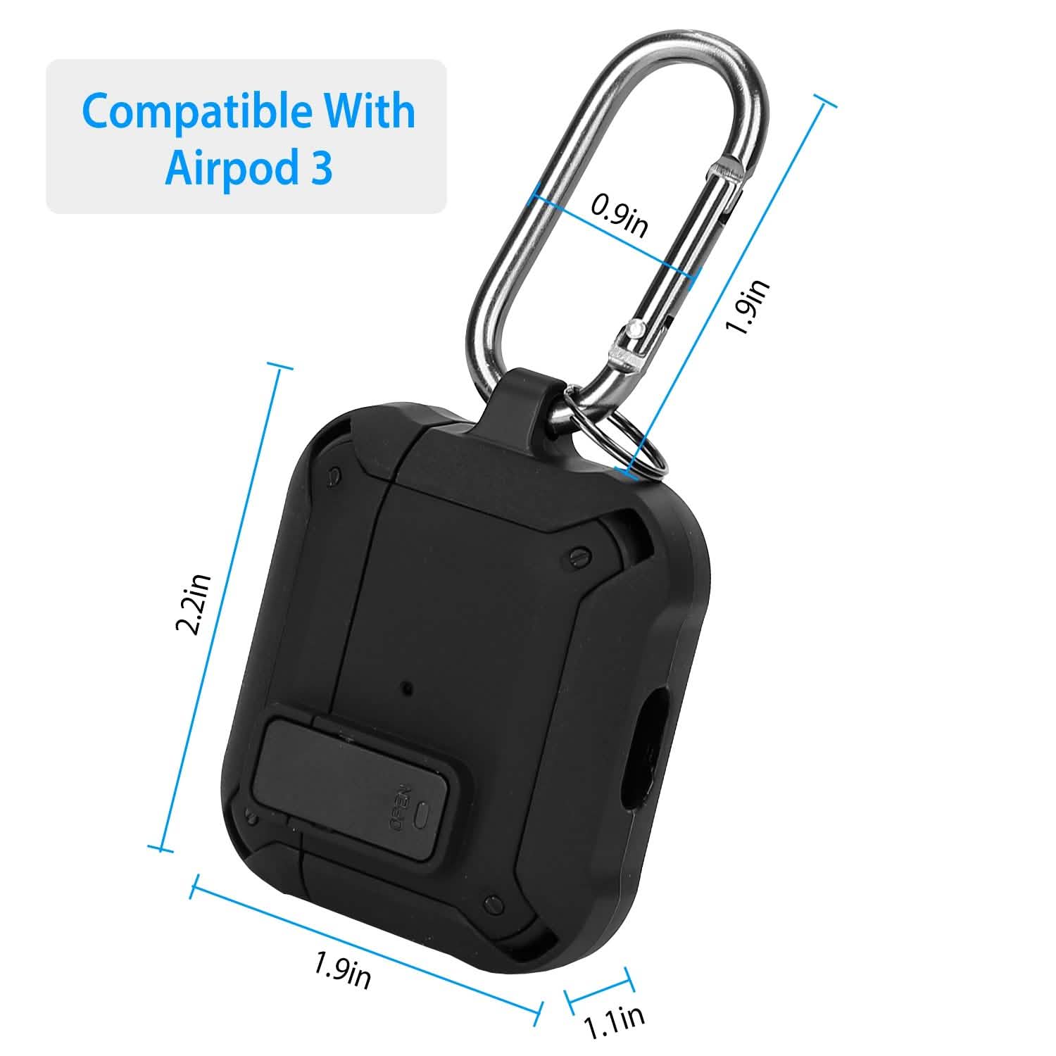 Protective Case Cover Fit for AirPods Audio Accessories - Tophatter Daily Deals