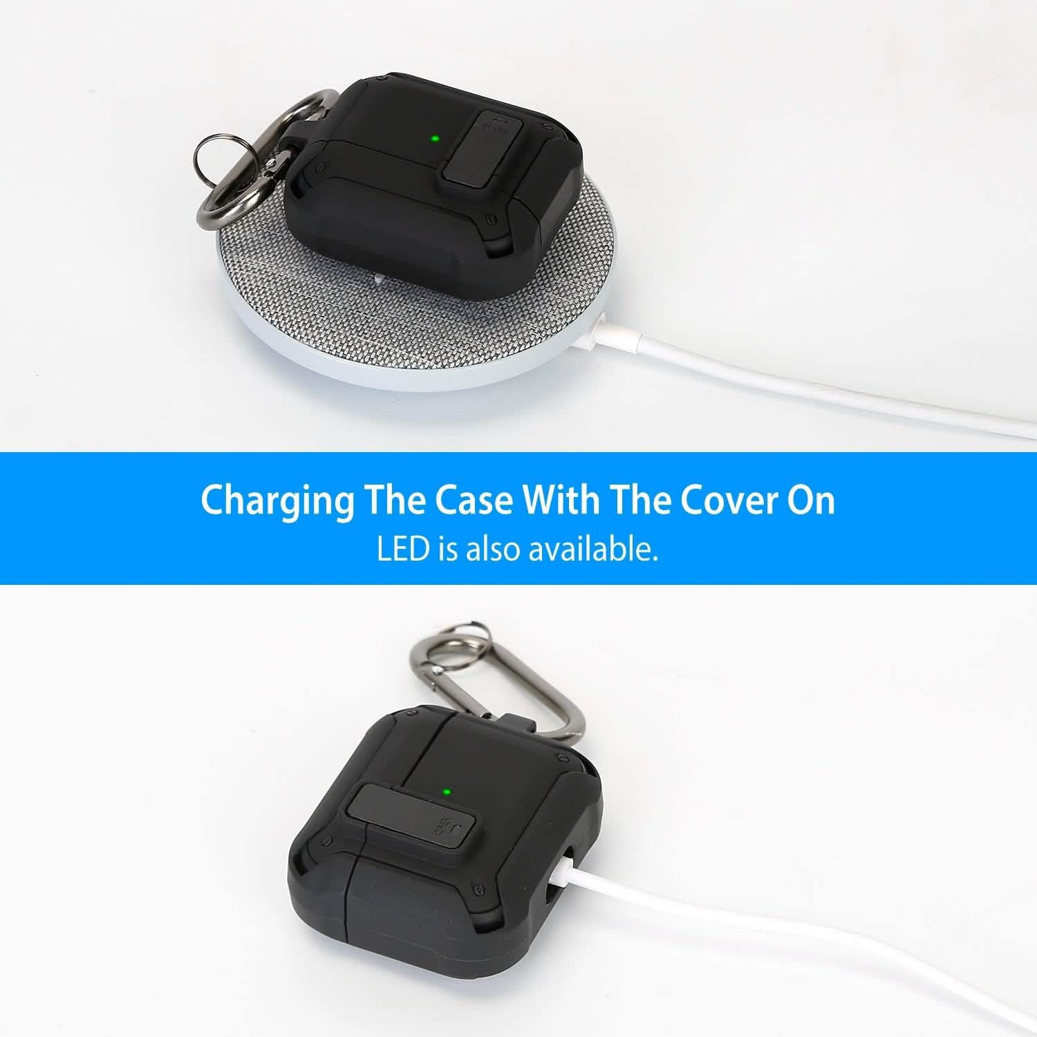 Protective Case Cover Fit for AirPods Audio Accessories - Tophatter Daily Deals