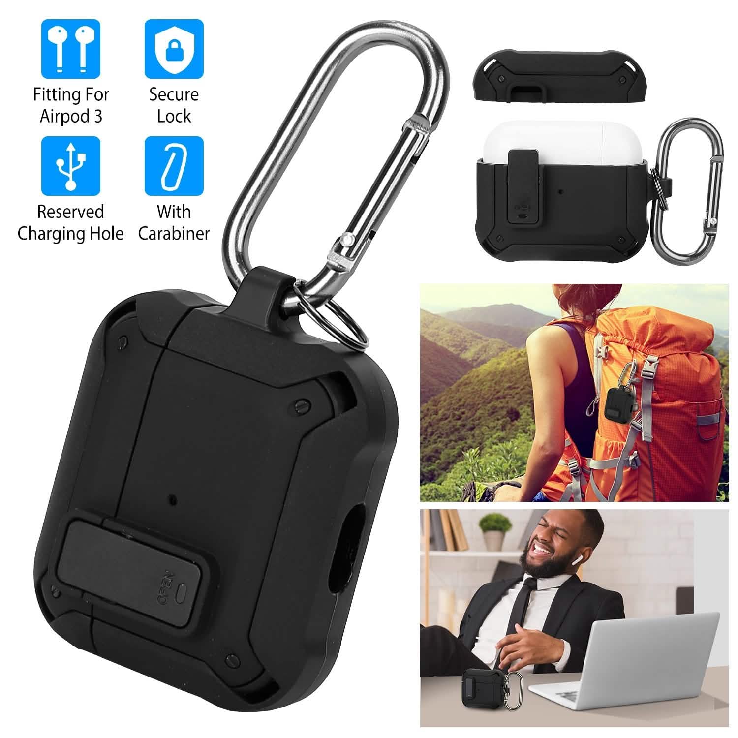 Protective Case Cover Fit for AirPods Audio Accessories - Tophatter Daily Deals